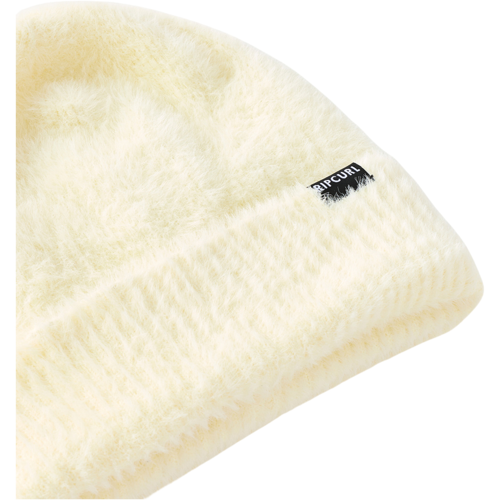 2026 Rip Curl Dame Fuzzy Reg Uldig Beanie 05OWHE - Vanilla